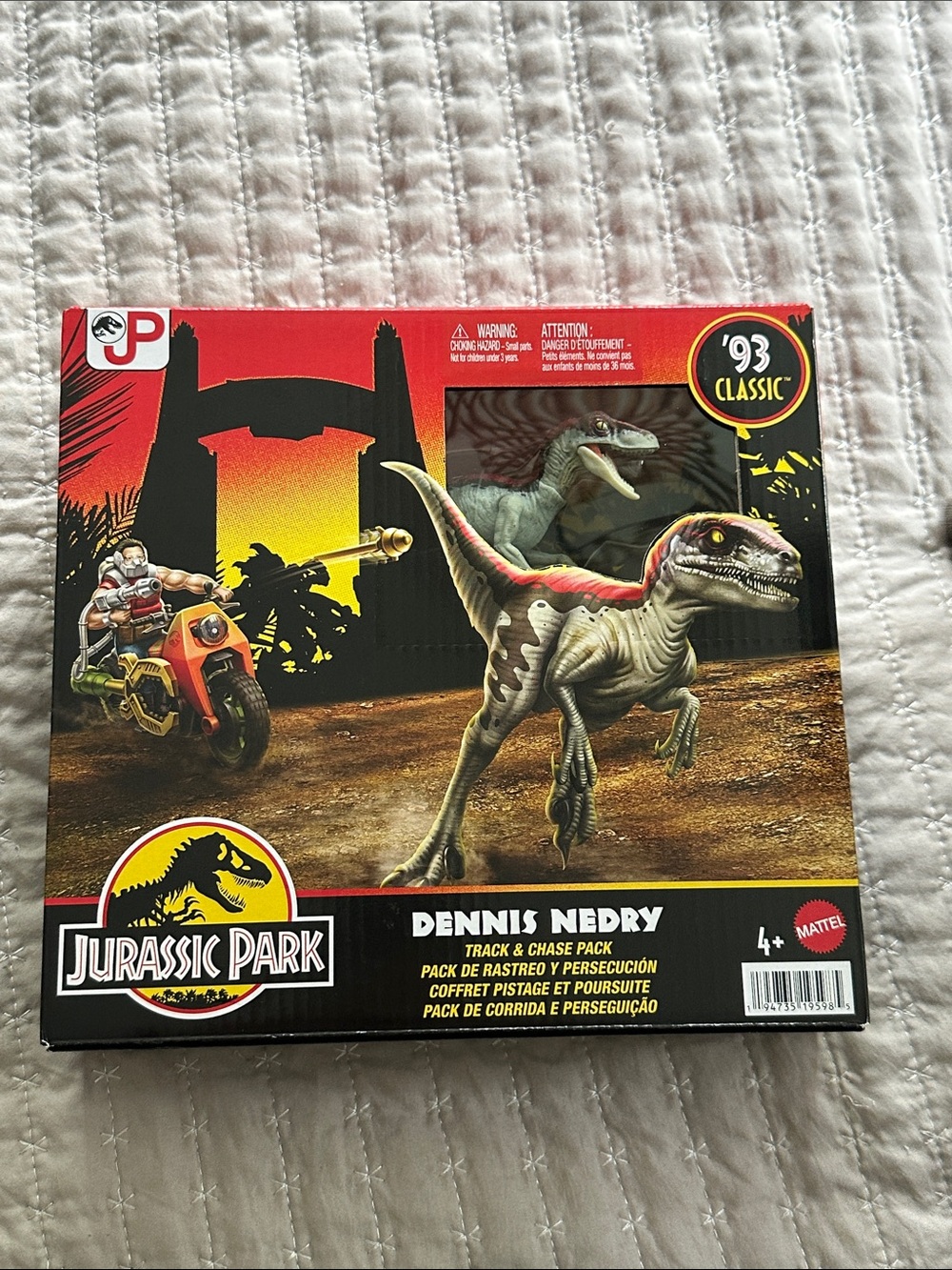 '93 Classic Dennis Nedry Track & Chase Pack